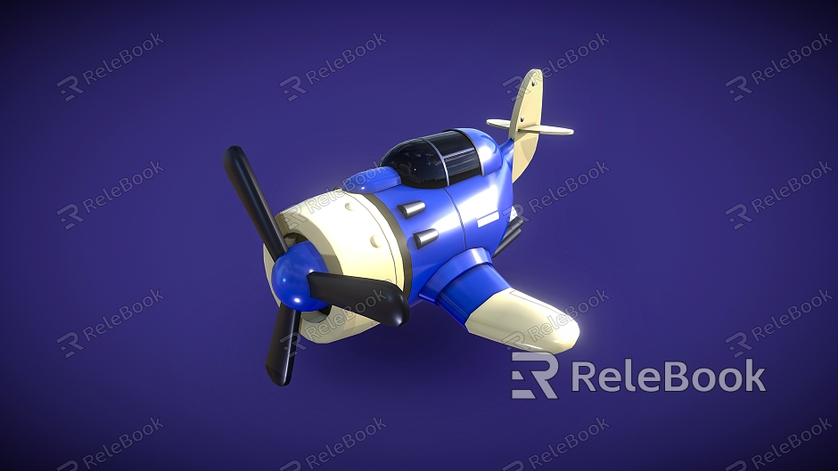 Casual aircraft cartoon aircraft children's toys model