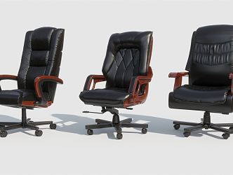 New Chinese office chair 3d model