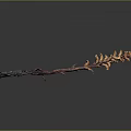 Handcrafted Wooden And Stone Decorative Branch For Home Interior Design