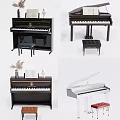 High Quality Stylish Pianos Collection Including Upright And Grand Designs For Home Use