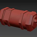 Modern Box Sci-Fi Box 3d model