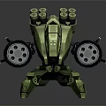Modern Robot Tower Defense Robot Automatic Defense Robot 3d model