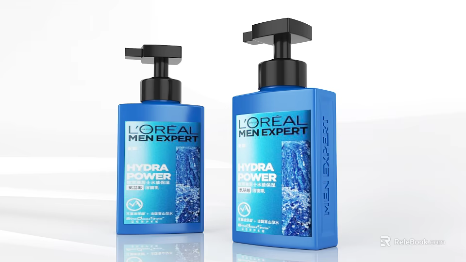 L'Oreal Men Expert Hydra Power Moisturizing Lotion With Pump Dispenser For Men 3d model 