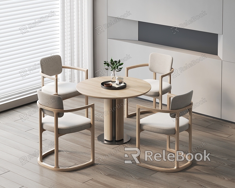 Modern Negotiation Table and Chair Leisure Table and Chair model