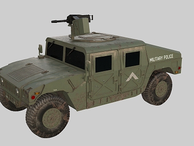 PBR Next Generation Jeep Off-road Vehicle Military Hummer Bulletproof Vehicle Armored Vehicle Combat Vehicle Reconnaissance Vehicle Troop Carrier War Vehicle 3d model