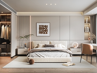 Modern Bedroom 3d model