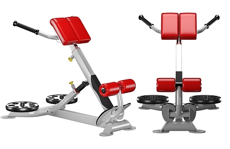 Fitness Equipment 3d model