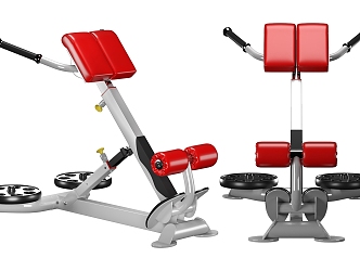 Fitness Equipment 3d model