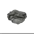 Natural Rock With Surface Texture And Visible Cracks In Natural Scene