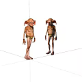 Virtual character anime game character humanoid monster elf 3d model