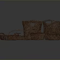 Handwoven Storage Baskets In Various Sizes With Handles For Home Organization