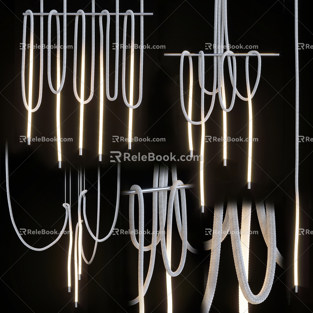 chandelier creative chandelier modeling chandelier 3d model