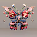 Cloisonne Enamel Butterfly 3d model