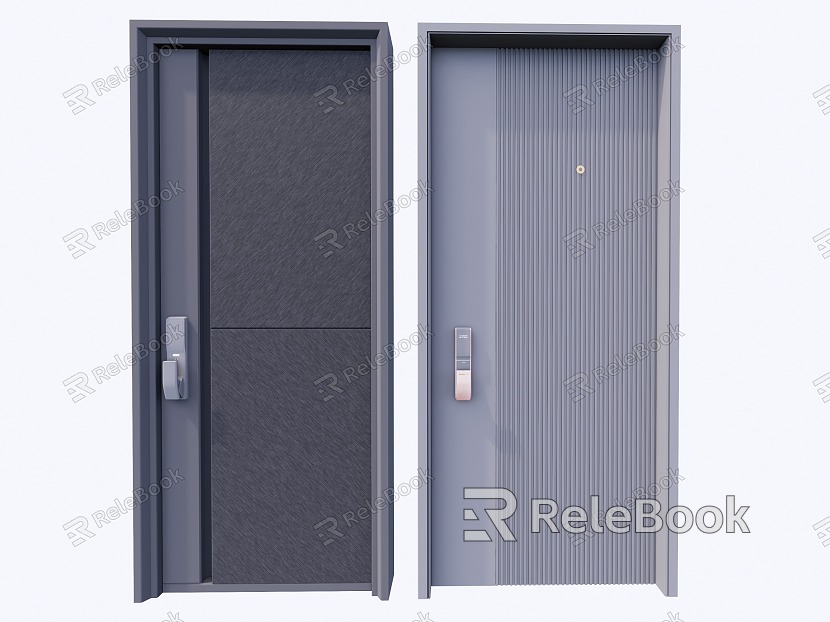 Modern Home Door model