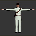 Officer General General General General General General General Military Soldier Warrior Figure Game Figure 3d model