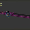 Modern Spaceship Spacecraft 3d model