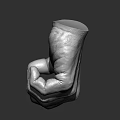 Detailed Hand Sculpture Carving With Different Gestures And Realistic Texture
