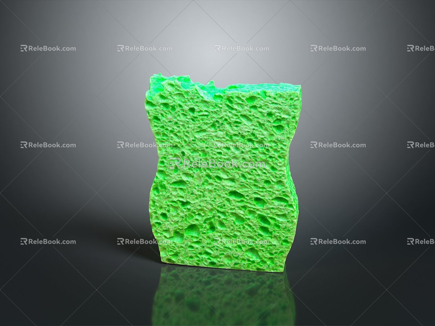 dishwashing sponge sponge dishwashing cloth dishwashing utensils cleaning supplies kitchenware kitchen kitchen items 3d model