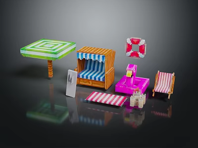 Modern Cartoon Furniture Furniture Animation Furniture 3d model Modern Cartoon Furniture Furniture Animation Furniture 3d model