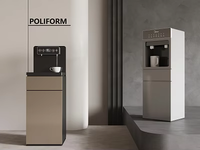 POLIFORM Modern Water Dispensers Featuring Sleek Design In Contemporary Interior 3d model