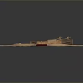Crossbow Mechanical Crossbow Shift Bow and Arrow Shoot Far Equipment Weapons High-tech Crossbow 3d model