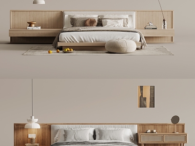 Double bed model