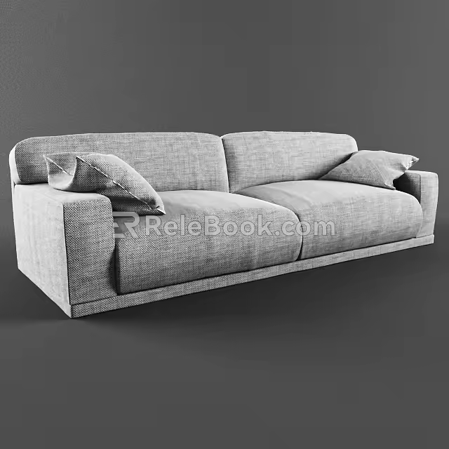Sofa double sofa 3d model