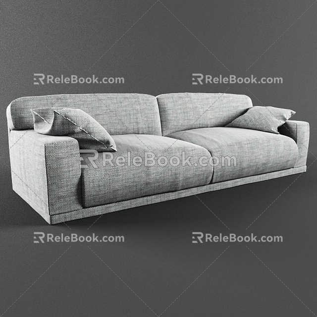 Sofa double sofa sofa 3d model