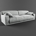 Sofa double sofa sofa 3d model