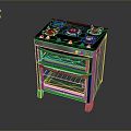 Stainless Steel Gas Stove With Multiple Burners And Double Oven For Kitchen Cooking
