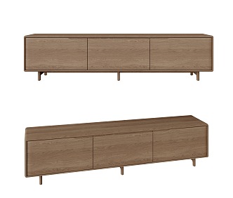 Side Cabinet Entrance Cabinet Sideboard TV Cabinet 3d model