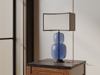 Modern table lamp 3d model