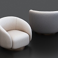 single sofa sofa chair 3d model