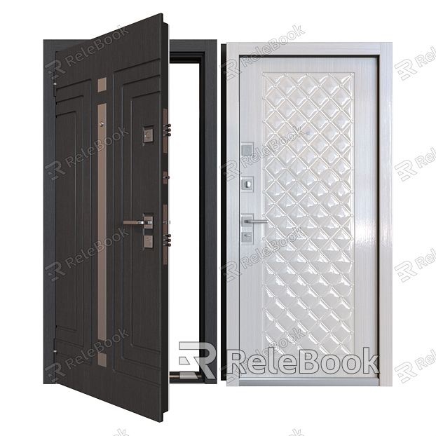 Modern security door gate model