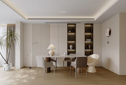 Modern Restaurant 3d model