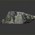 Rock Block Rock Block Rock Specimen Boulder Big Stone Block Rock Stratum Rock Stratum Rock Stratum Rock 3d model