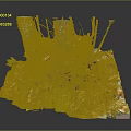 Natural Forest Ground Scene With Tree Stumps Covered In Green Moss And Fallen Leaves