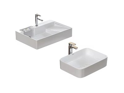 Table basin, table basin, wash basin 3d model