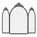 vanity mirror 3d model