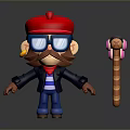 Characters Game Characters Game Characters Realistic Characters Cartoon Characters Handmade Cartoon Handmade 3d model