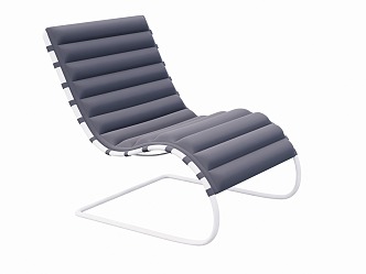 Casual single chair 3d model