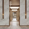 modern elevator 3d model
