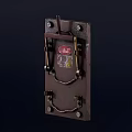 Realistic Rusty Power Switch Modern Realistic Equipment Power Switch Rusty Old 3d model