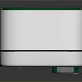 Green Marble Dew Vending Machine With White Top And Front Buttons
