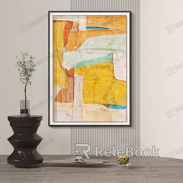 modern abstract painting abstract decorative painting model