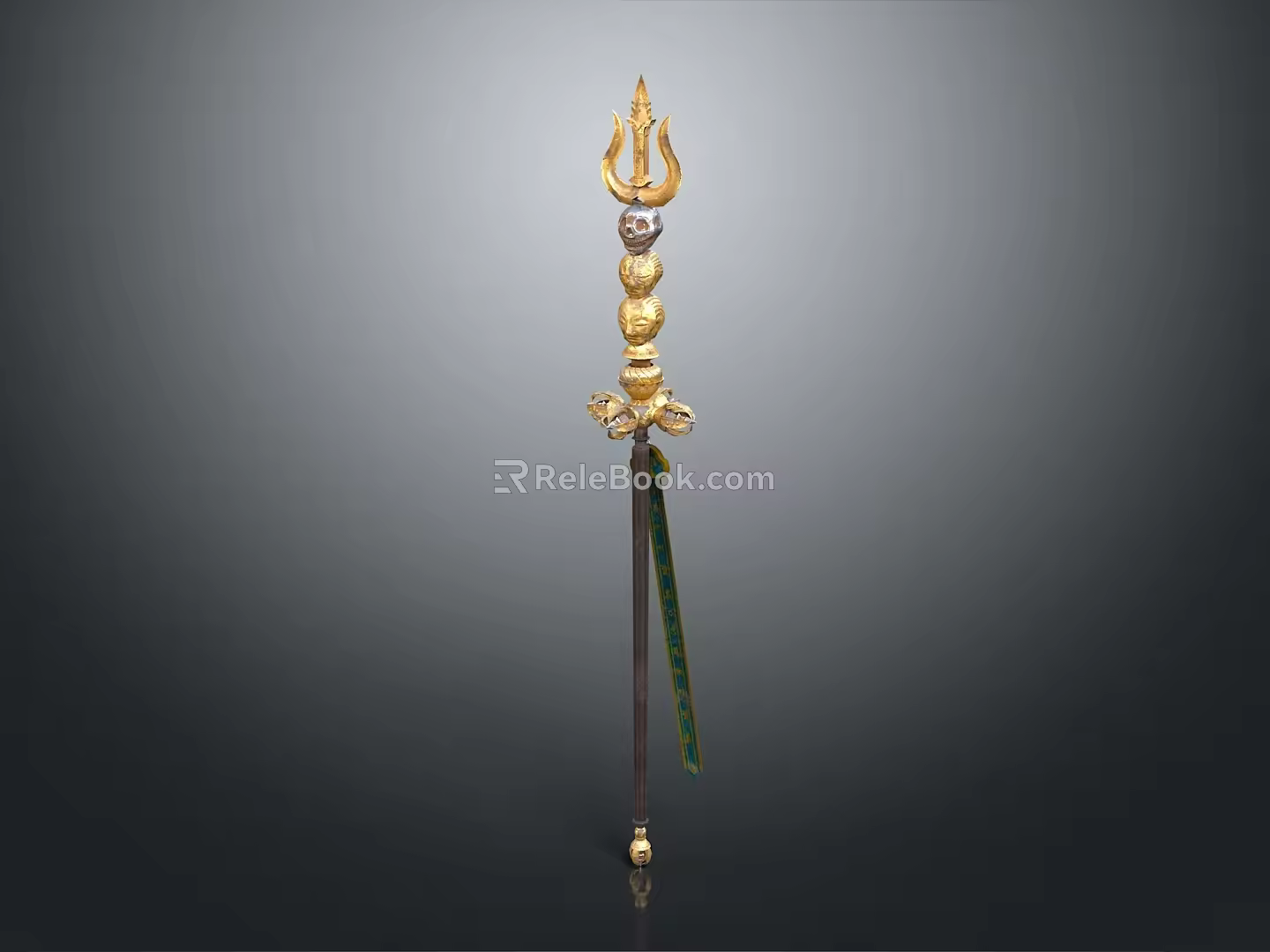 Scepter Ancient Scepter Cane Ancient Scepter Magic Scepter Metal Scepter Classical Scepter Magic Scepter 3d model