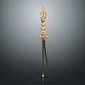 Scepter Ancient Scepter Cane Ancient Scepter Magic Scepter Metal Scepter Classical Scepter Magic Scepter 3d model