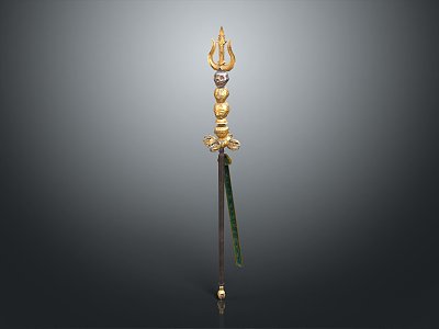 Scepter Ancient Scepter Cane Ancient Scepter Magic Scepter Metal Scepter Classical Scepter Magic Scepter 3d model