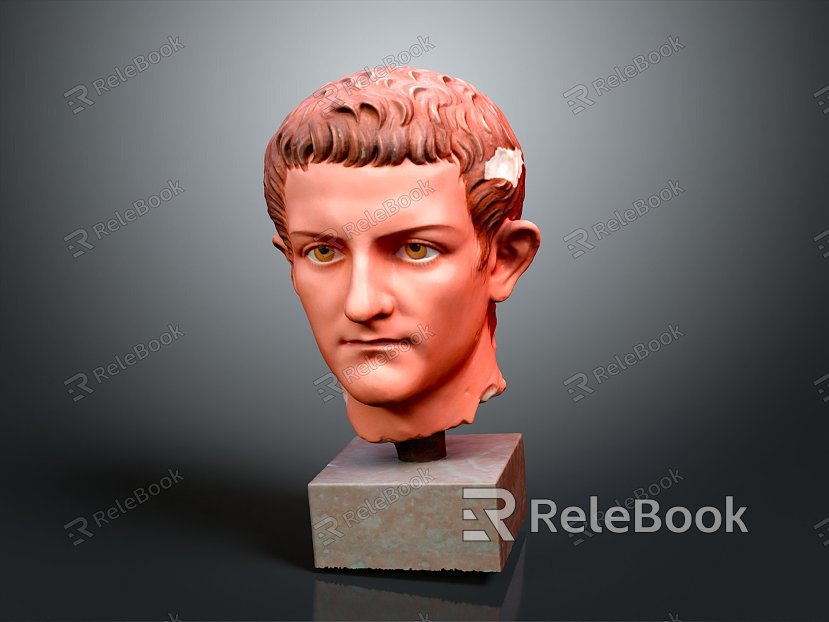 Caligula Head King Figure Head Various Heads Various Heads Head Carving Head Carving model