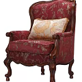 Single sofa 3d model